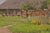 Alfejs Bromults, Courtyard, 1954, Oil Painting on Board For Sale - Image 3 of 10