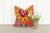 Gulnoor Vintage Suzani Square Pillow For Sale - Image 9 of 10