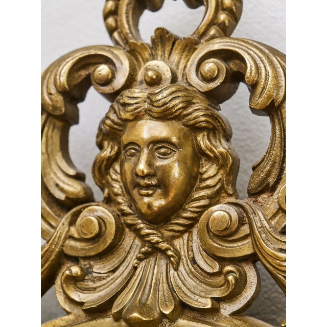 Baroque Style Wall Clock For Sale - Image 9 of 11