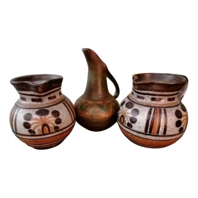 Ceramic Jugs from Italica Ars, Set of 3 For Sale