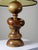 Wood Vintage Scandinavian Style Table Lamp in Carved Turned Wood, 1960s For Sale - Image 7 of 16