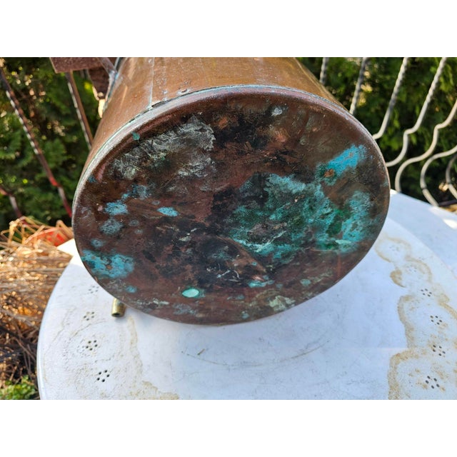 Art Deco Copper Cauldron with Tap, 1920s For Sale - Image 4 of 8