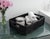 Artifacts Rattan Rectangular Storage Basket with Rounded Corners in Tudor Black - 14" For Sale - Image 9 of 10