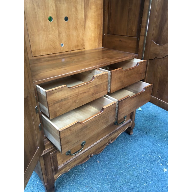 Ethan Allen Legacy Country French Armoire Chairish