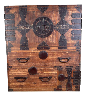 Japanese Traditional Clothing Chest, 1890s