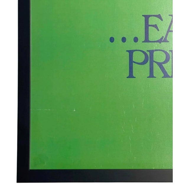 Vintage “Save the Alligator… Eat a Preppie” Framed Poster 1981 For Sale - Image 4 of 10