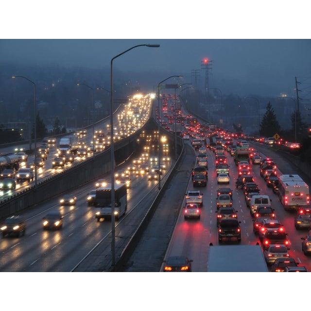 Contemporary Cityscape Photograph Color Print For Sale