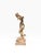 Renaissance Mid-Century Italian Alabaster Replica of Cellini’s Perseus and Medusa Sculpture by A. Santini For Sale - Image 3 of 10