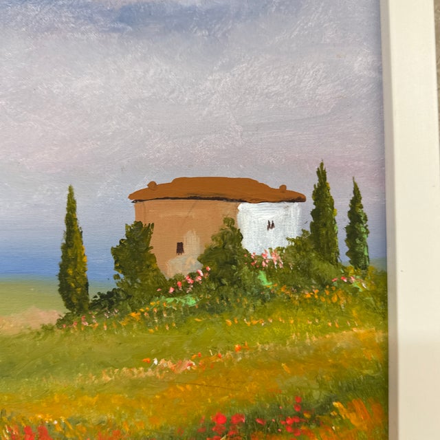 Vintage G. Paris Provence Oil Painting, Signed For Sale - Image 10 of 12