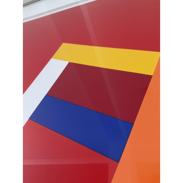 Per Anoldi, Abstract Composition, Print, 1960s, Framed For Sale - Image 9 of 15