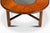 Wood Mid-Century Danish Modern "Donut" Table in Solid Teak W/ Glass Inlay & Brass Detailing Attributed to G-Plan, England, C. 1970s For Sale - Image 7 of 17