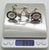Silver Vintage Italian Handmade Genuine Silver & Rubber Wheels Large Tandem Bicycle Miniature Figurine Made in Arezzo Tuscany For Sale - Image 8 of 10