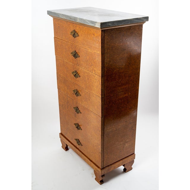 1930s Charles X Style Chest of Drawers, 1930 For Sale - Image 5 of 10