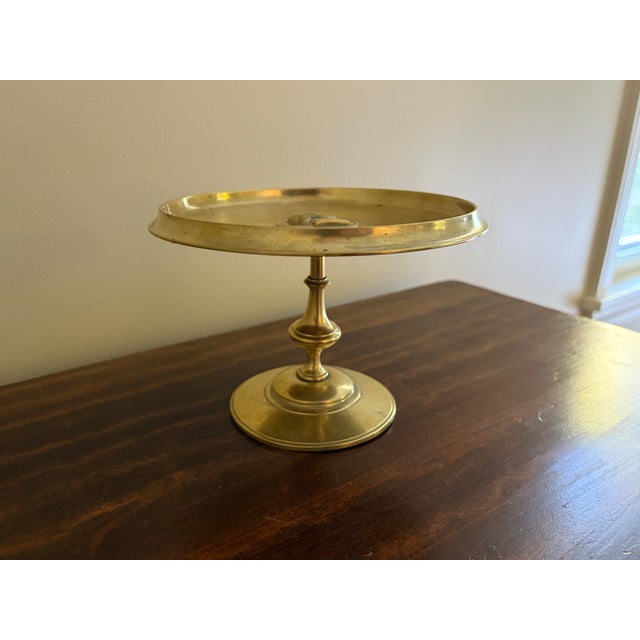 19th-Century Italian Grand Tour Brass Tazza With Classical Portrait Medallion For Sale In South Bend - Image 6 of 7