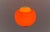 1960s Large Orange Glass Pendant Lamp from Peill & Putzler, 1960s For Sale - Image 5 of 12