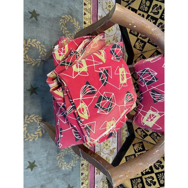 Wood Bridge Armchairs, Set of 4 For Sale - Image 7 of 11