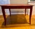 French Country Vintage Solid Cherry French Country Tapered-Leg Extension Dining Table For Sale - Image 3 of 9