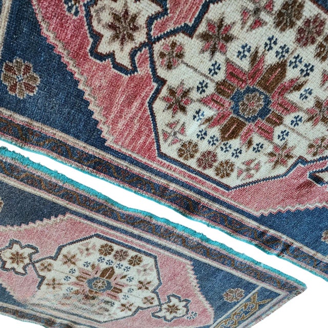 Textile Small Traditional Oriental Style Turkish Rug - Set of 2 For Sale - Image 7 of 10