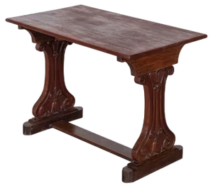 English Regency Mahogany Writing Table, 1820s