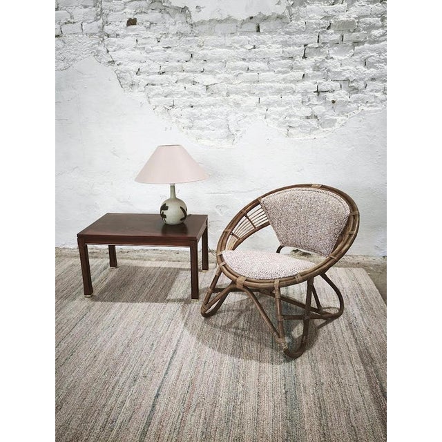 Japanese Imaeda Rattan Lounge Chairs, 1960s, Set of 2 For Sale - Image 4 of 13