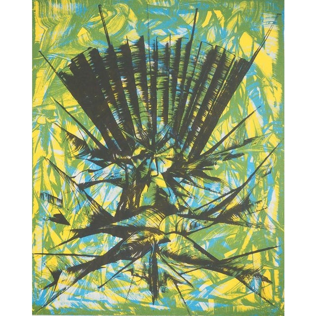 Modern Jimmy Ernst, Surrealist Flight, Original Lithograph For Sale - Image 3 of 6