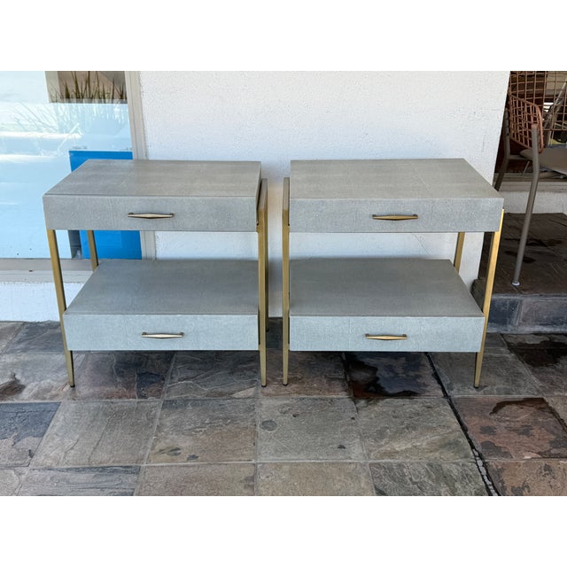 Gray Interlude Home Morand Nightstands, Pair For Sale - Image 8 of 14