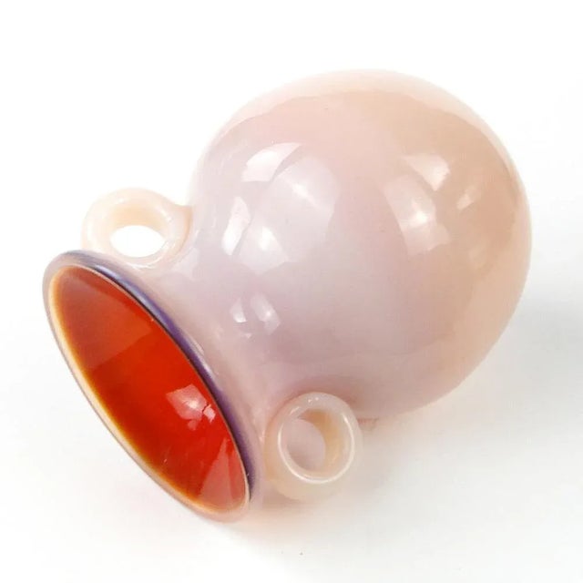 Vase by J. Słuczan-Orkusz for Cracow Institute for Glassworks, Poland, 1970s For Sale - Image 4 of 9