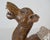 Antique Anglo-Indian Hand-Crafted, Wood-Carved & Gilded Silver Leaf Reposed Camel Accent/Decorstive Piece For Sale - Image 9 of 18