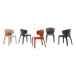 Hola 369 Chairs by Hannes Wettstein for Cassina, Set of 5 For Sale