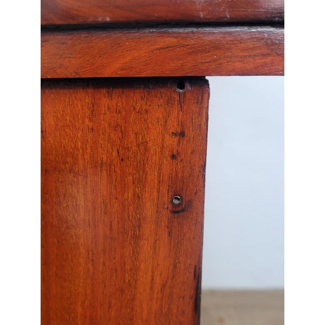 Victorian Chest of 5 Drawers in Walnut with Drop Handles, 1900s For Sale - Image 14 of 18