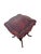 Pair of 1940 Regency Style Leather Top Maple Wood Tables. For Sale - Image 9 of 13