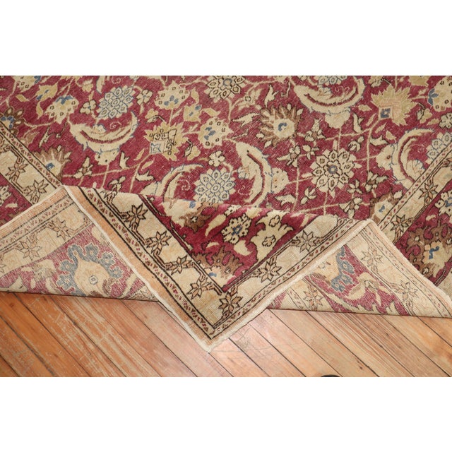 An authentic 20th-century small room-size Turkish Sivas carpet. 6'5'' x 9'7''
