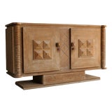 Vintage Sideboard in Limed Oak, 1940s For Sale