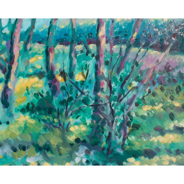 Contemporary Oil on Board Landscape Painting by Richard Krogstad For Sale - Image 3 of 7