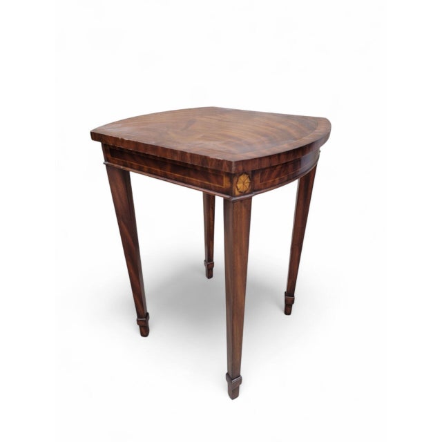 Vintage Regency Style Inlaid Nesting Tables by Maitland Smith For Sale - Image 11 of 12