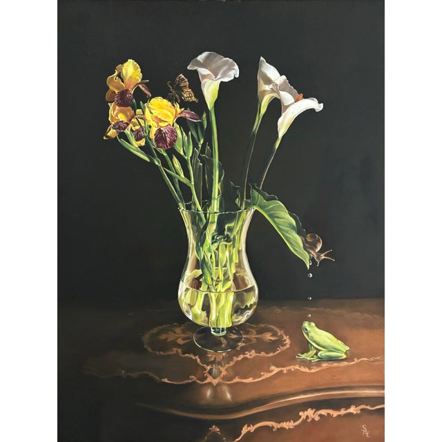 Silvia Rege Cambrin, Habitat, Oil on Canvas, 2019 For Sale - Image 12 of 12