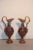 This set of 2 amphora vases are made of enamel and come from Gualdo Tadino. The set was produced in the 1940s.