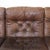 1970s Danish Brown Leather Tufted Sofa For Sale - Image 15 of 18