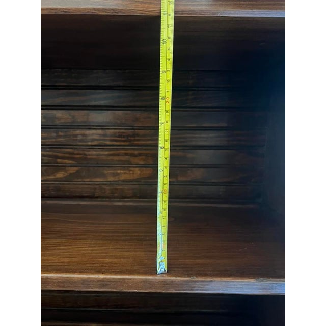 Antique Two-Piece Stepback Cupboard For Sale - Image 14 of 14