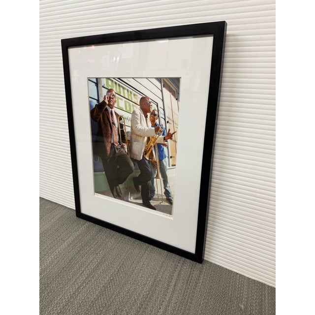 Traditional Elsa Hahne “Trombone Shorty, James Andrews” Photograph Edition 5 of 100, Signed For Sale - Image 3 of 12
