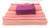 Contemporary Woven Cotton Placemats and Napkins Made in Guatemala, Set of 6 For Sale - Image 3 of 9