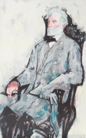 David K. Stone, "Robert E. Lee," Lithograph