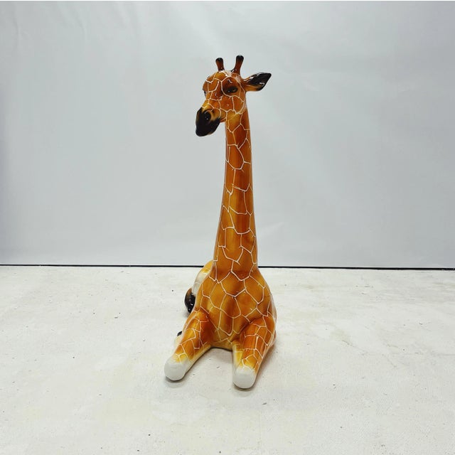 Giraffe in Ceramic from Ceramiche Boxer For Sale - Image 4 of 10