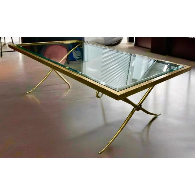 French Bernhardt Directoire Style Coffee Table For Sale - Image 3 of 10