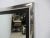 Black Mid-Century Chrome Hanging Wall Mirror For Sale - Image 8 of 11