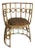 Julia Chair Low Back in Rattan For Sale