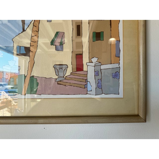 Paint Harry Greene Florida Landscape Painting, Framed For Sale - Image 7 of 12