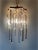 Mid-Century Modern Italian Glass Star Chandelier, 1970s For Sale - Image 3 of 11