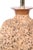 Brown Mid 20th Century Jug Form Cork Table Lamp For Sale - Image 8 of 8