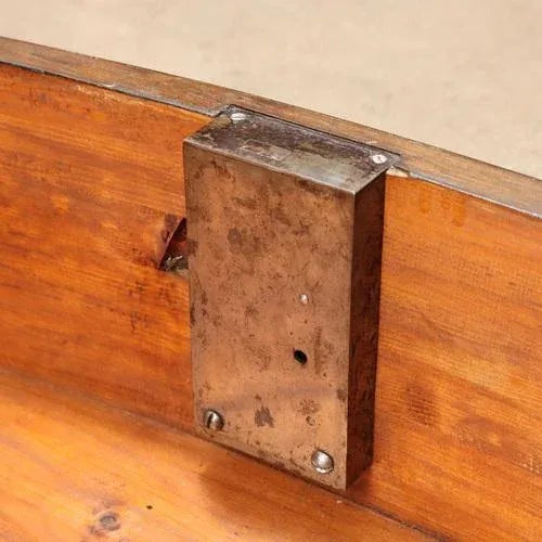 Antique Demi Lune Chest of Drawers in Walnut For Sale - Image 9 of 13